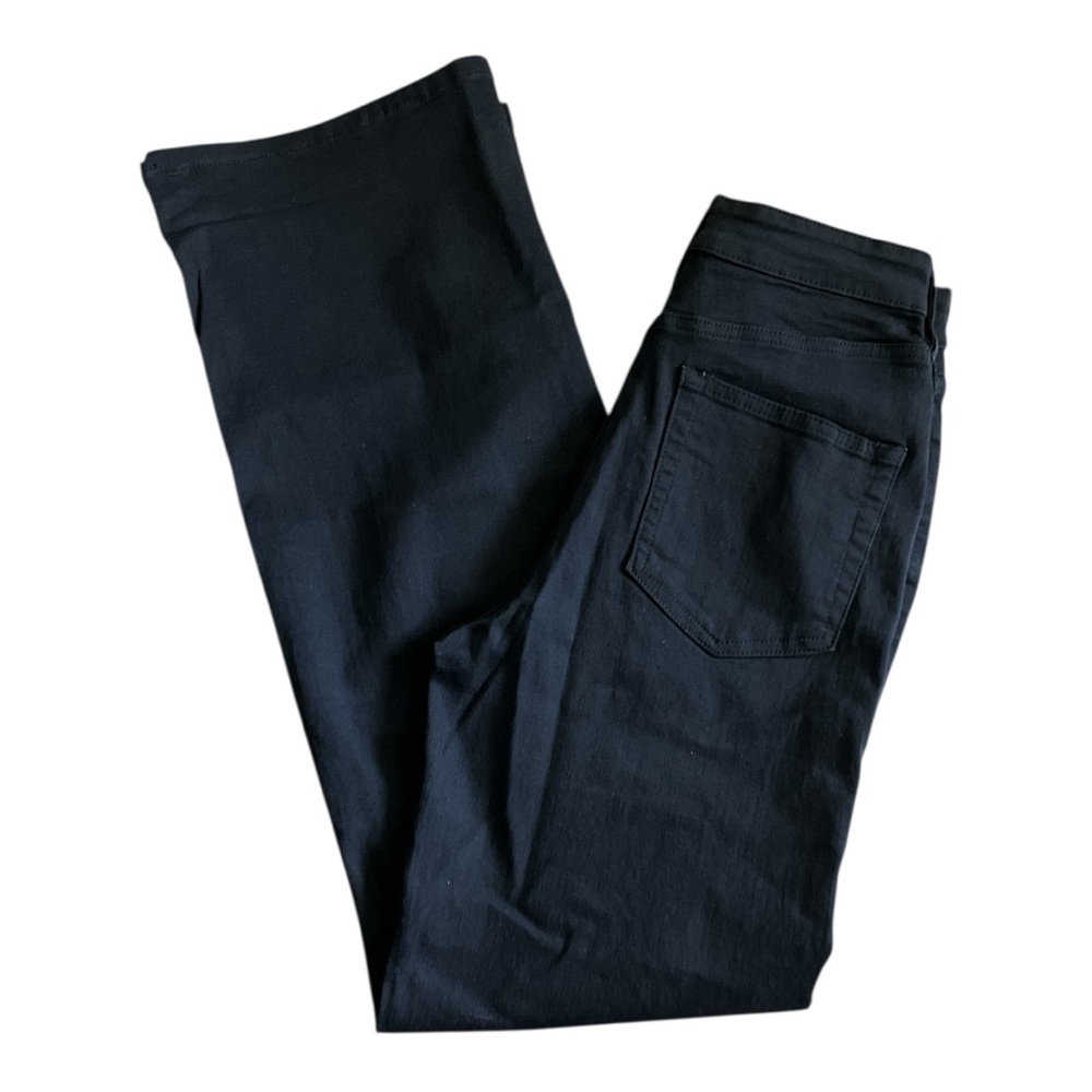 Fashion Nova Classic Black Flare Jeans Size 7